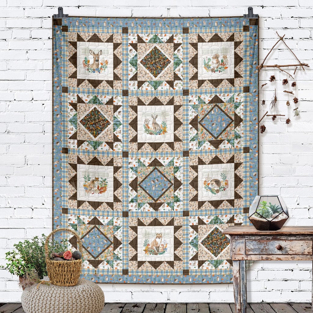 Woodsey Tales Quilt Kit