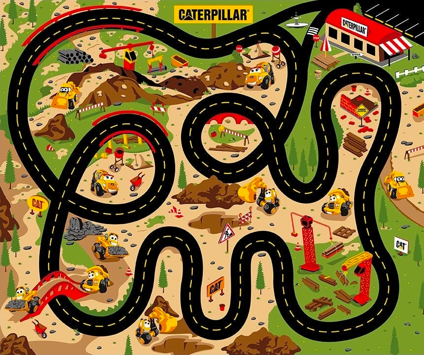 Canvas Machinery Play Mat