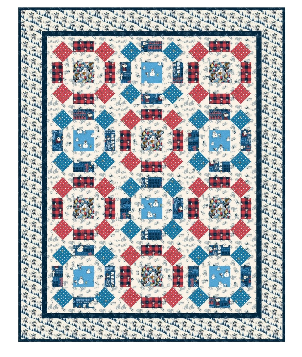 Circle of Friends Frosty Friends Quilt Kit