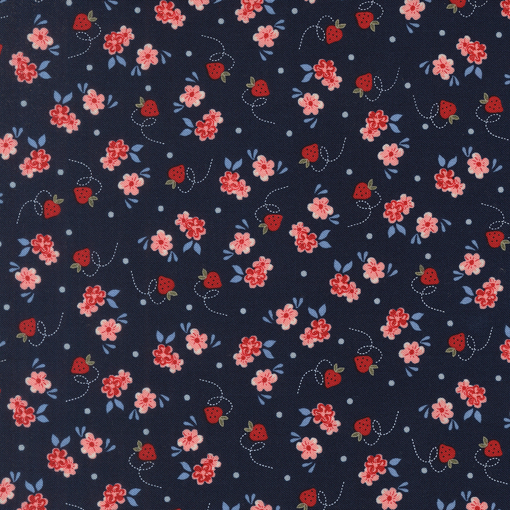 Blossom Jubilee Nightfall fabric