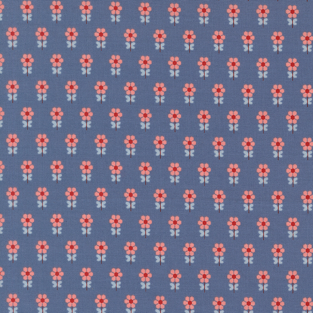 Blossom Jubilee Sky fabric