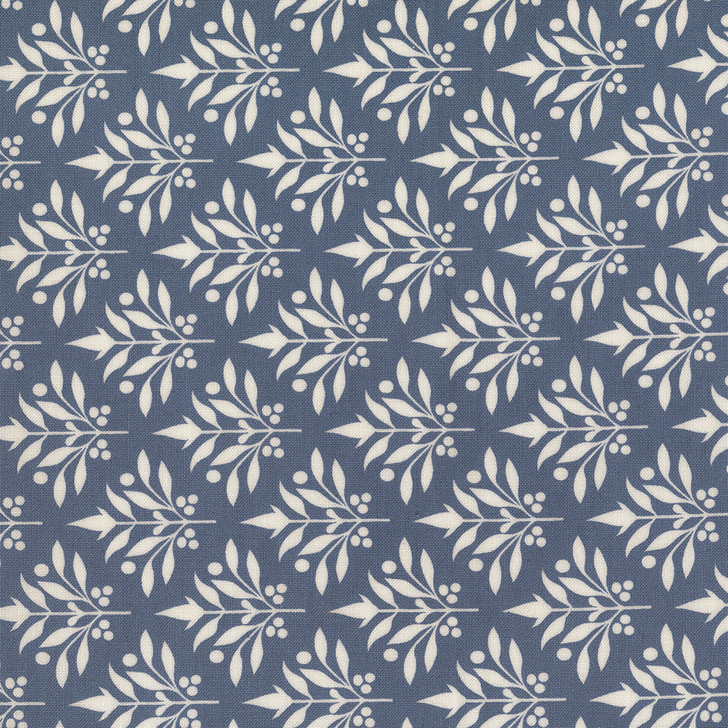 Larkspur and Linen Cornflower fabric
