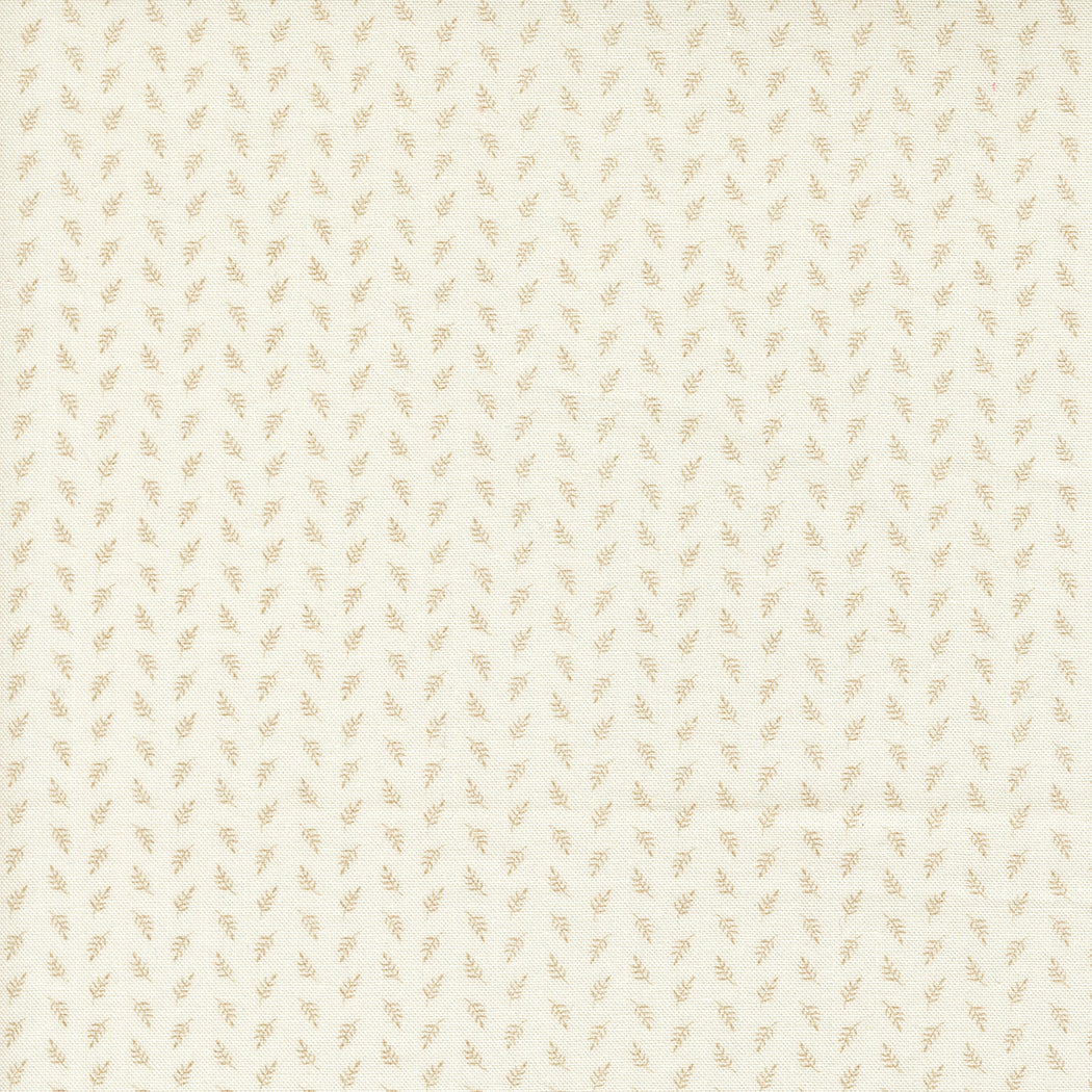 Larkspur and Linen Daisy Linen fabric