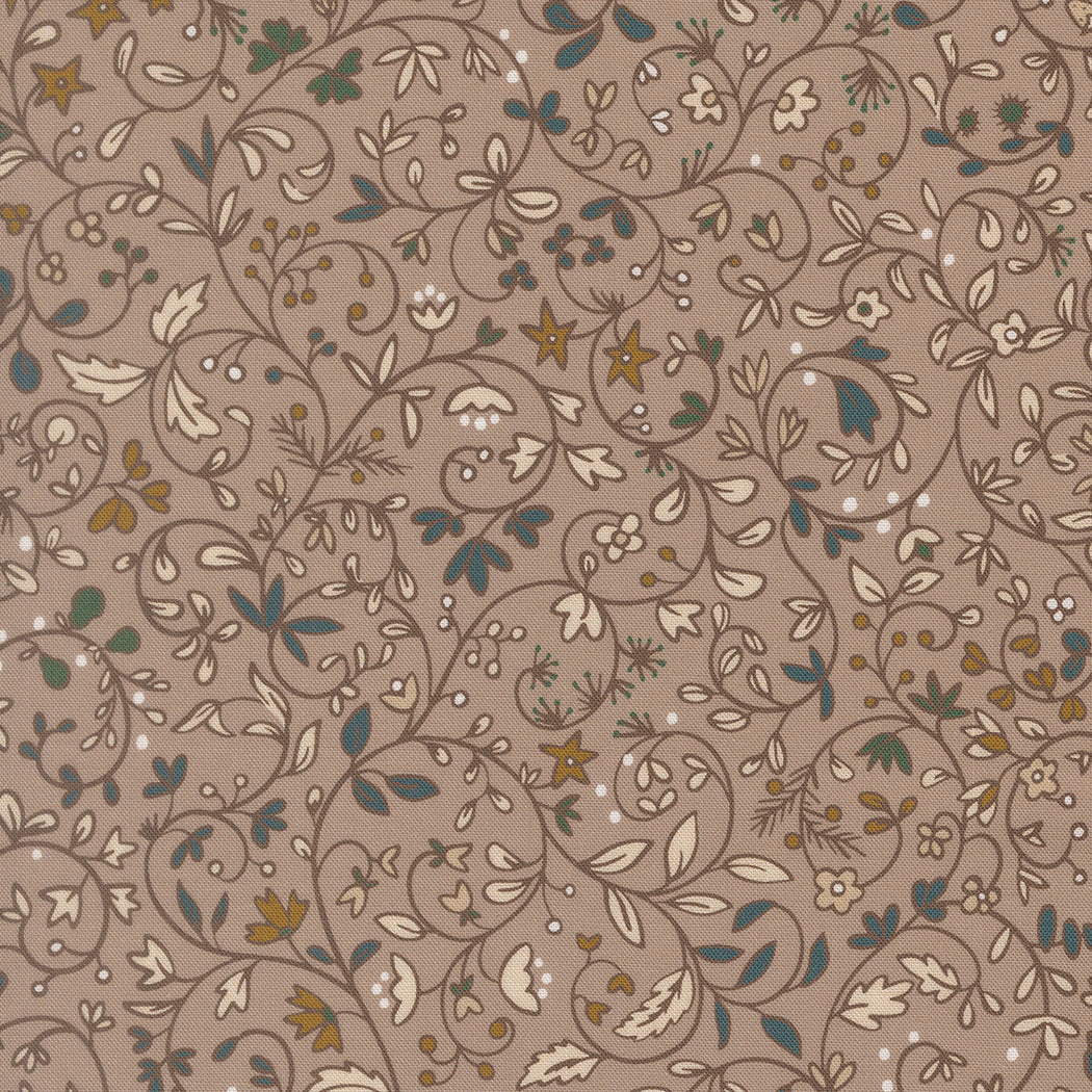 Midnight Fleur Luster fabric
