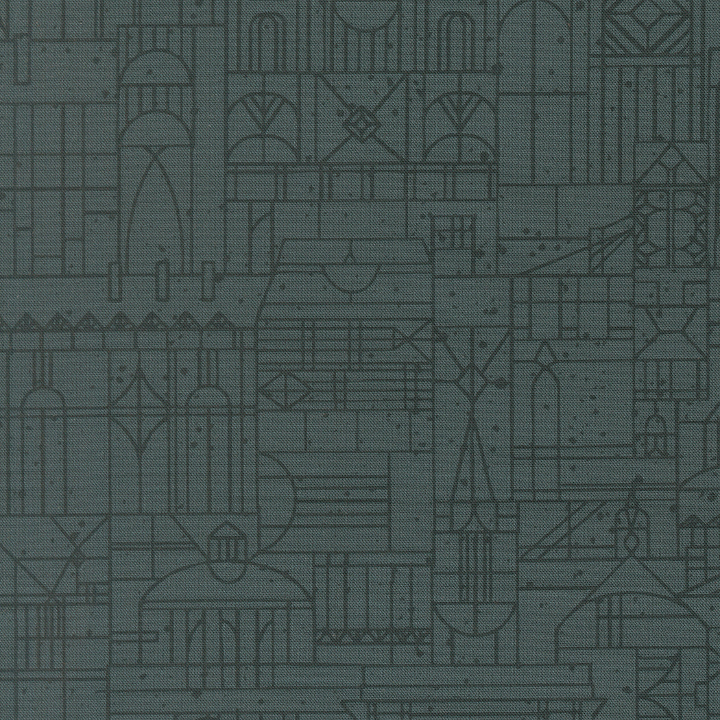 Midnight Fleur Dusk fabric