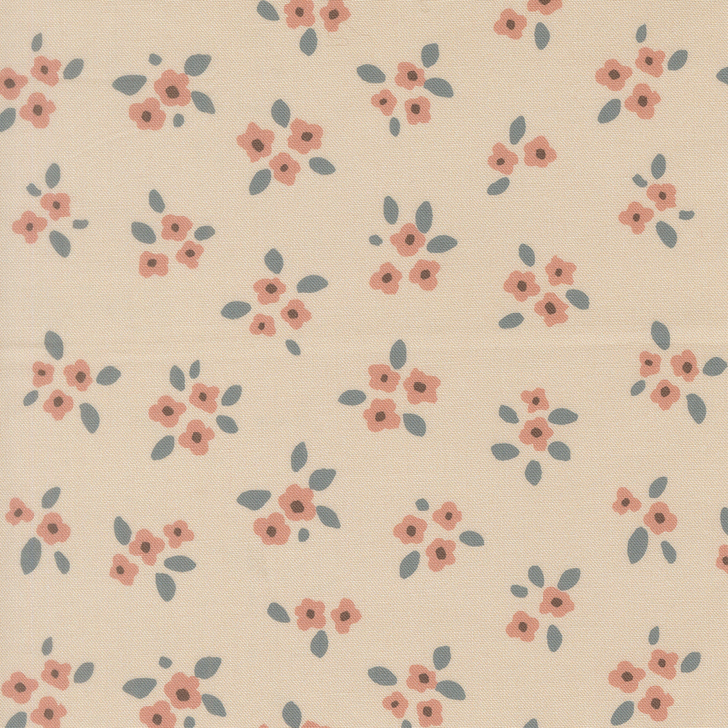 Midnight Fleur Smoke fabric