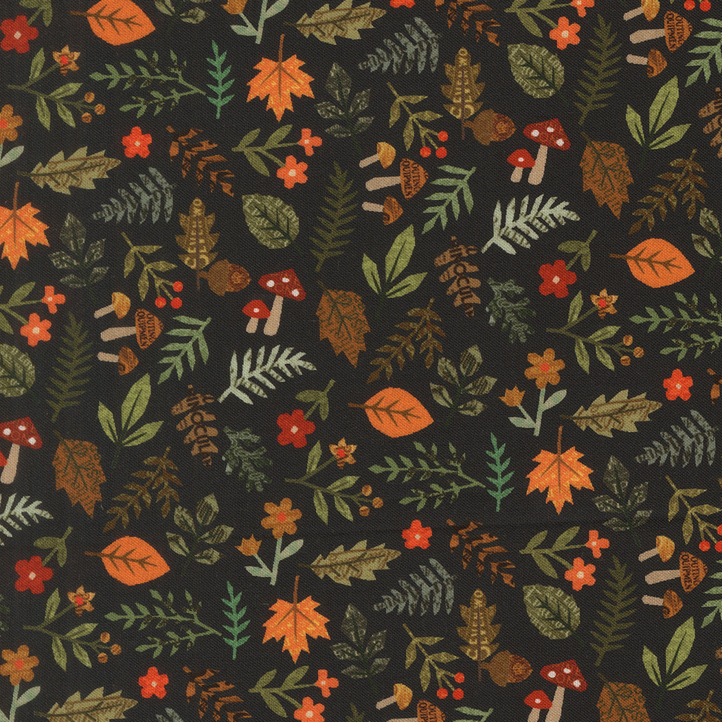 Paper Trails Navy fabric