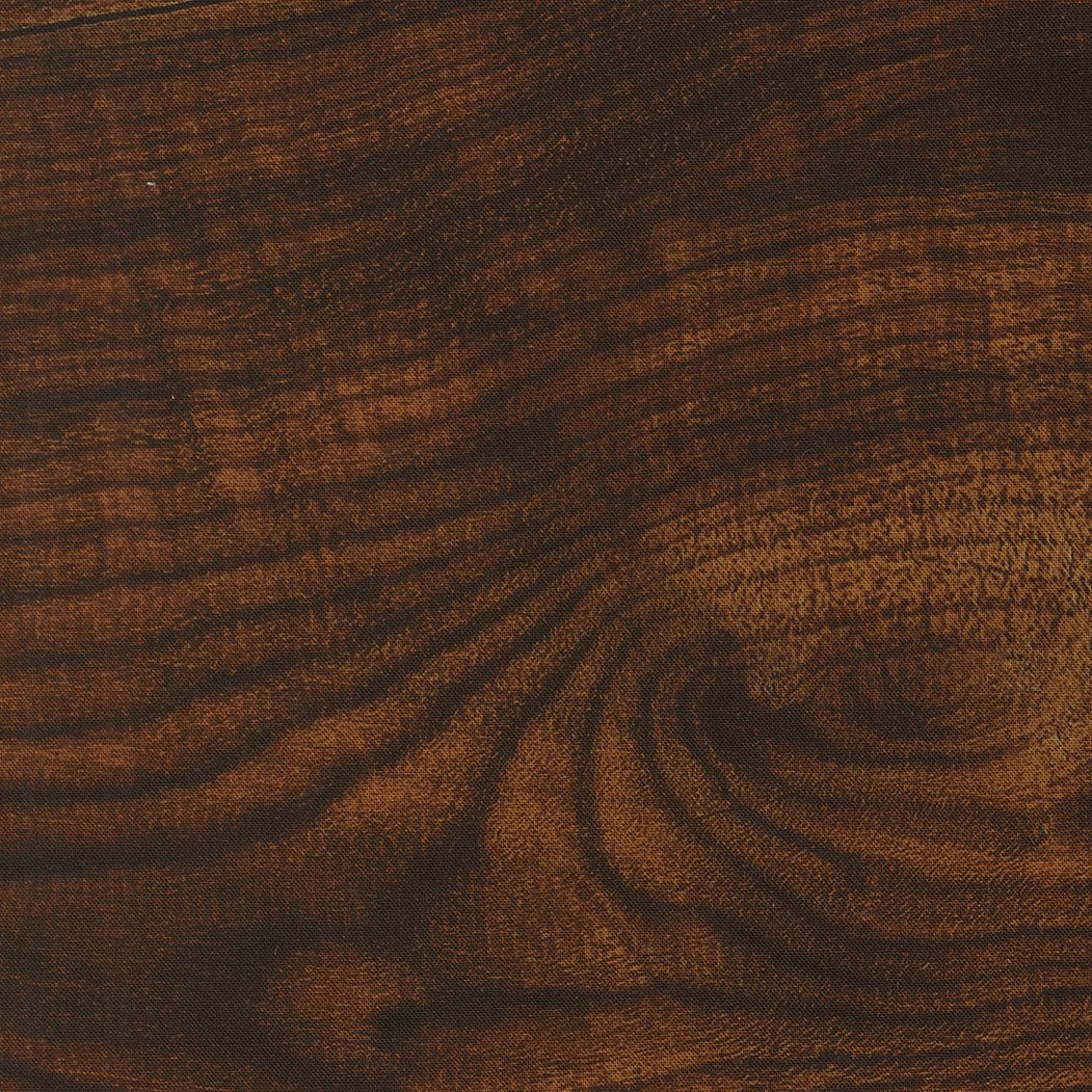 Paper Trails Mahogany fabric