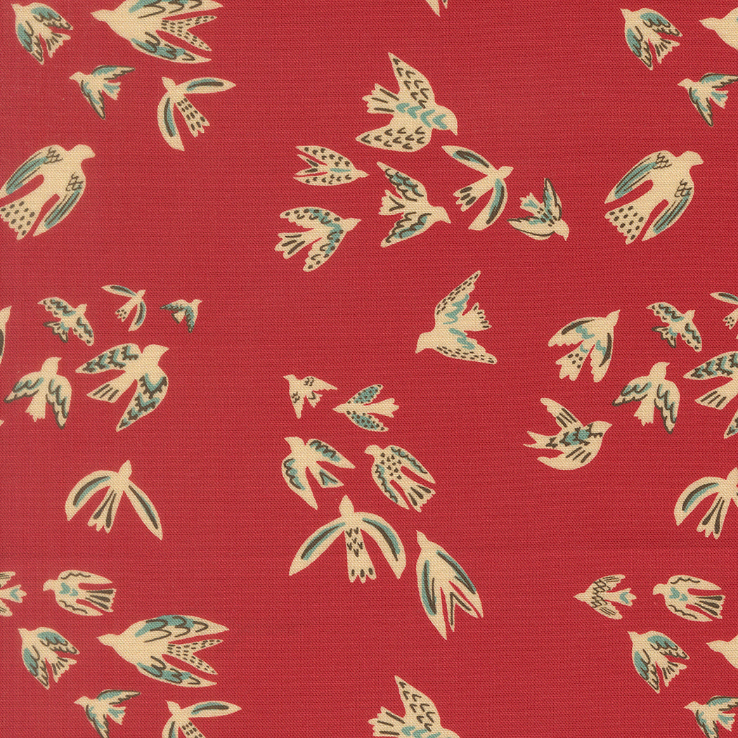 Flora Thread Brick fabric