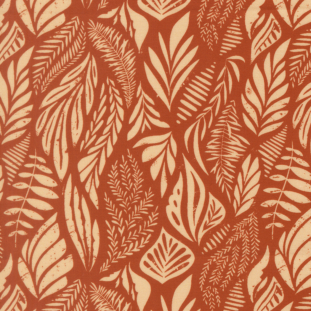 Flora Thread Spice fabric