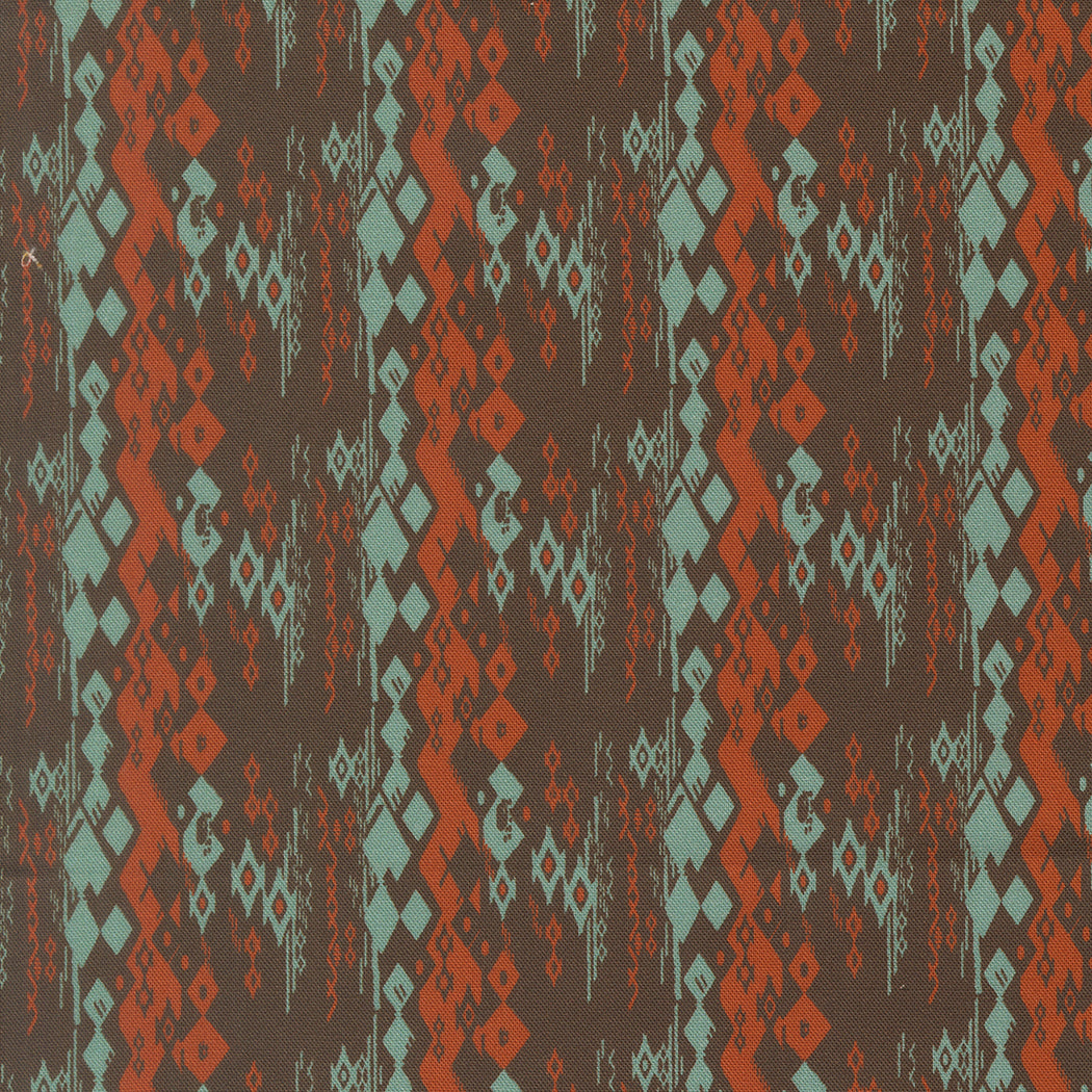Flora Thread Coffee fabric