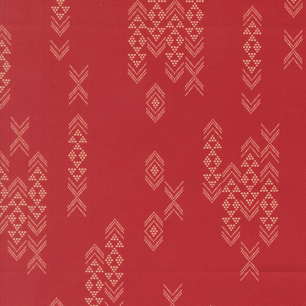 Flora Thread Brick fabric