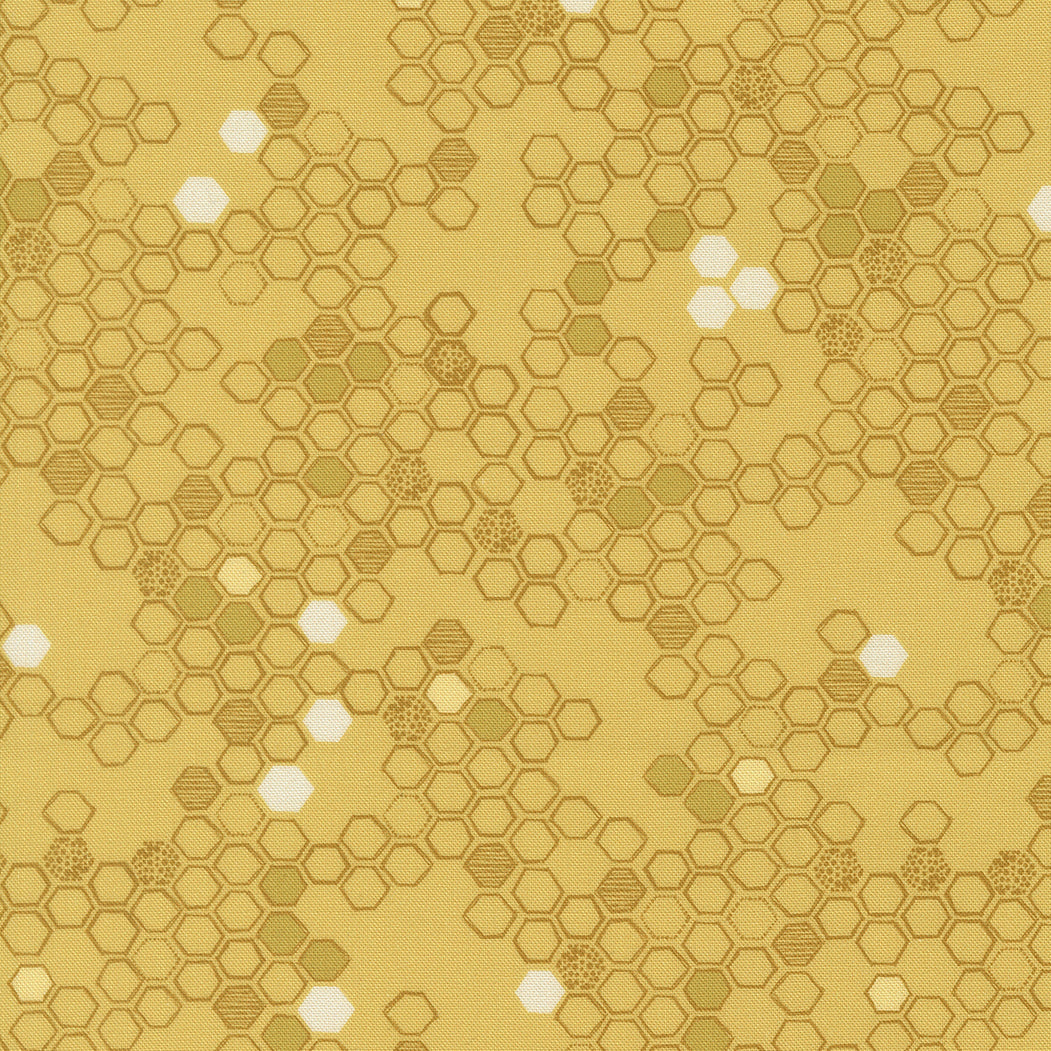 Pollinators Honey fabric