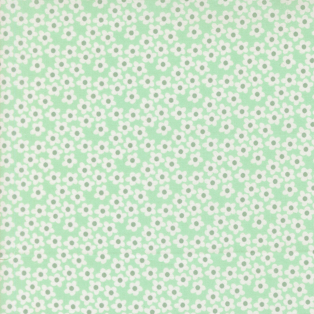 Popcorn Aqua fabric