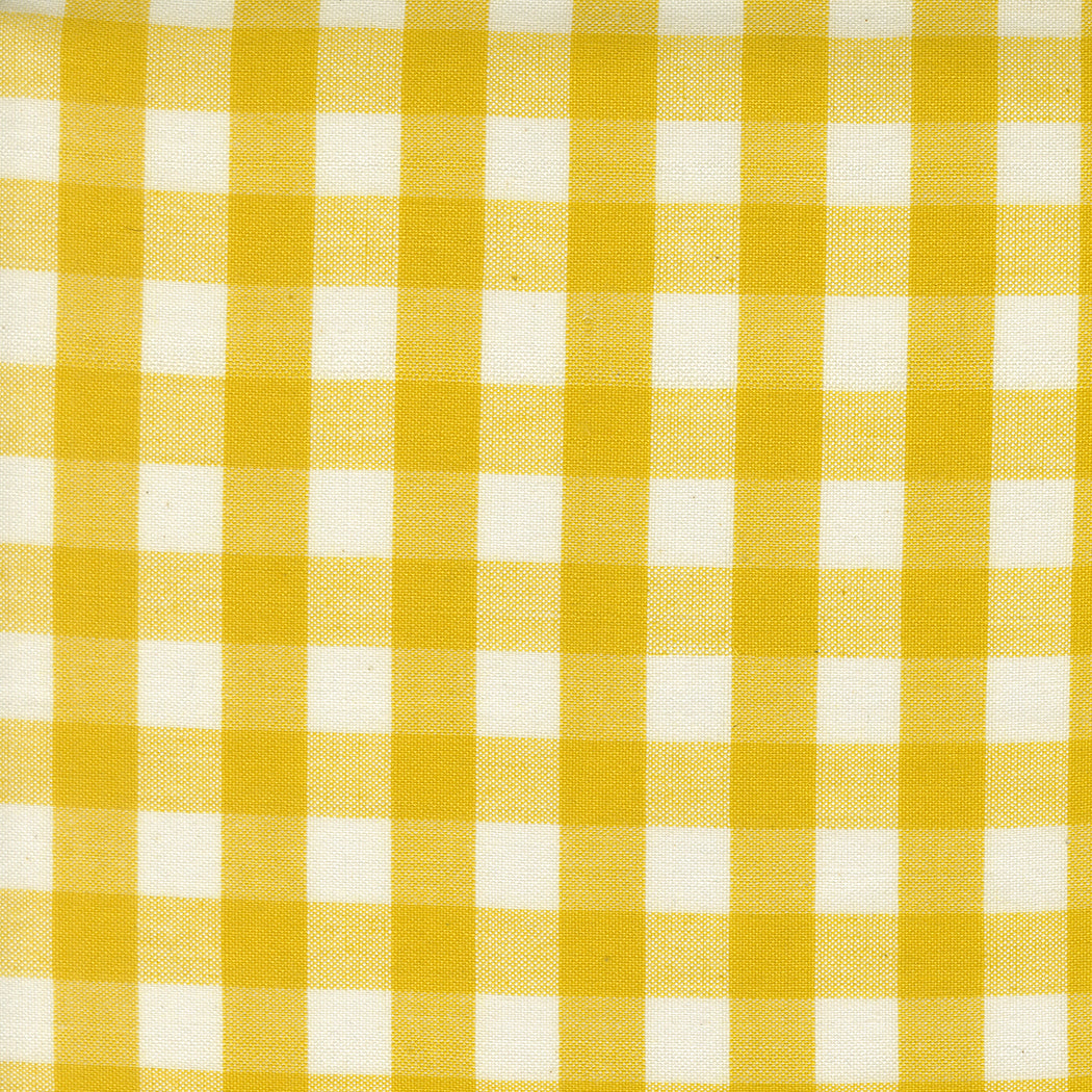 Popcorn Wovens Lemon fabric
