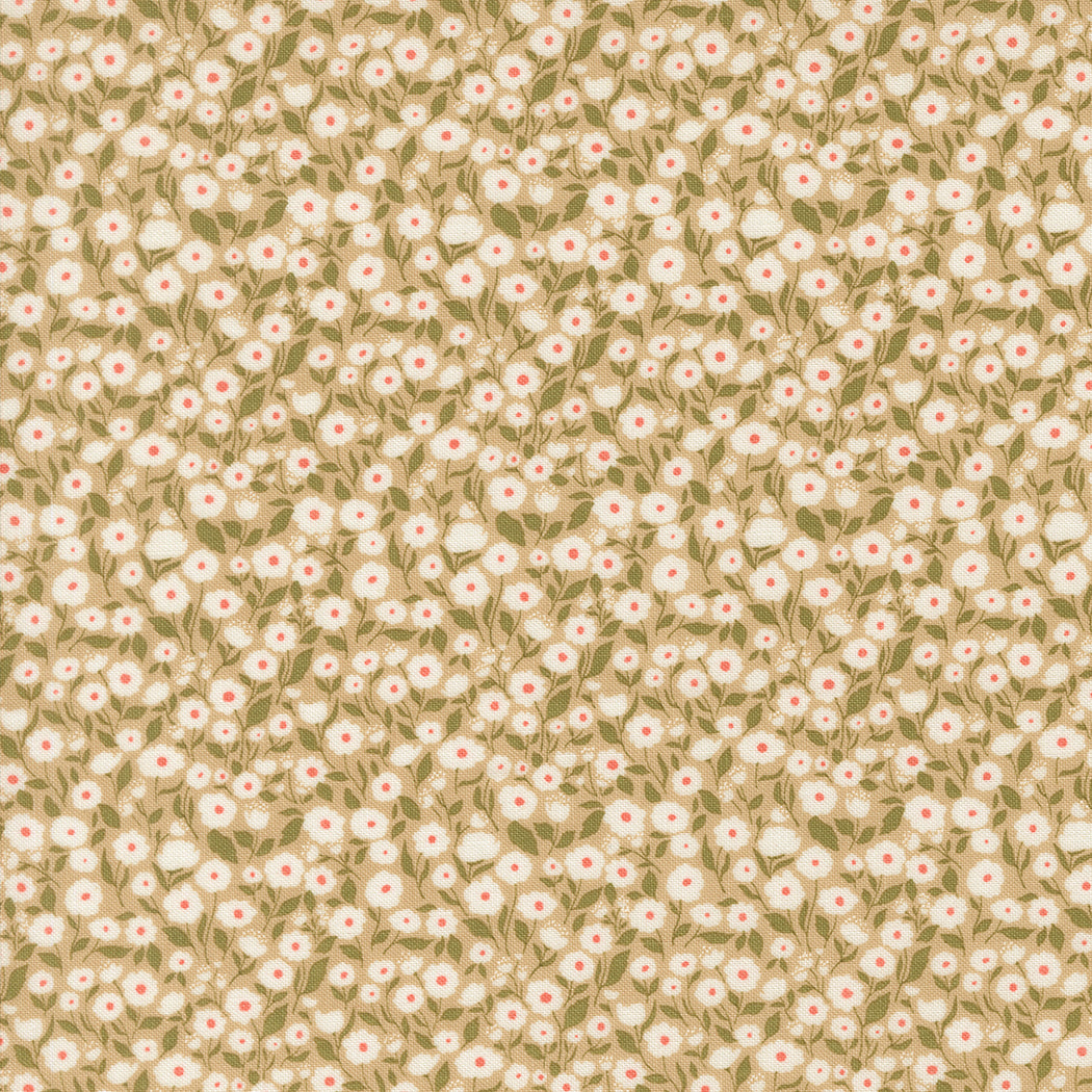 Garden Glam Oatmeal fabric