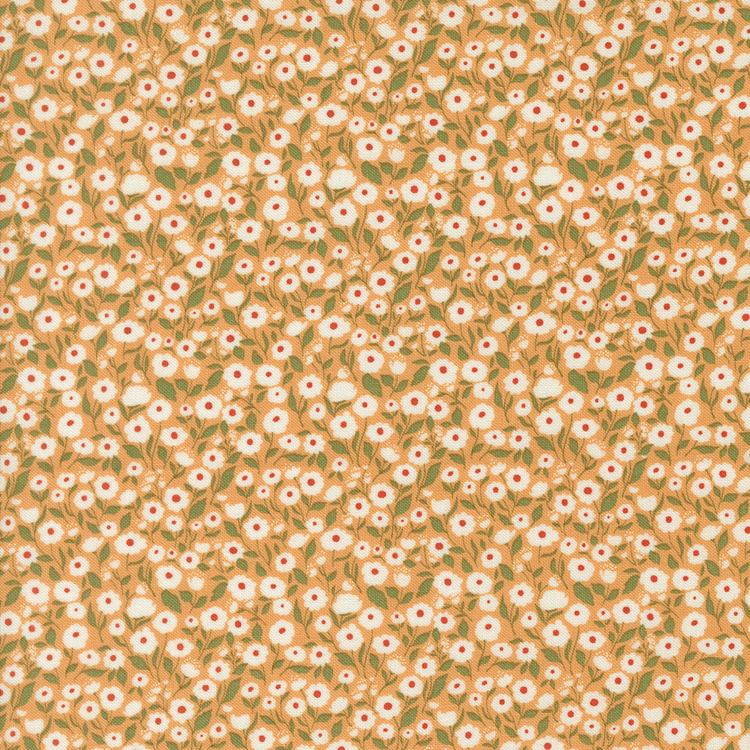 Garden Glam Goldenrod fabric