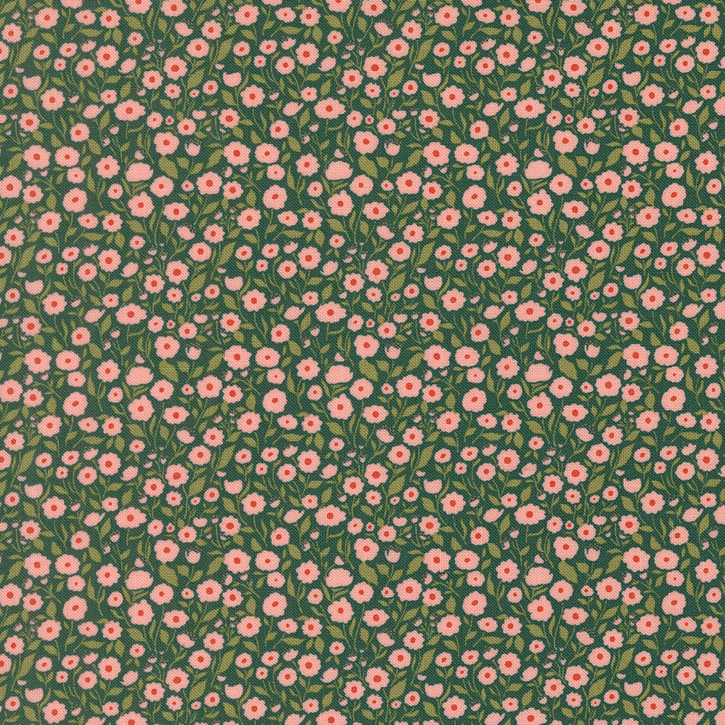 Garden Glam Teal fabric