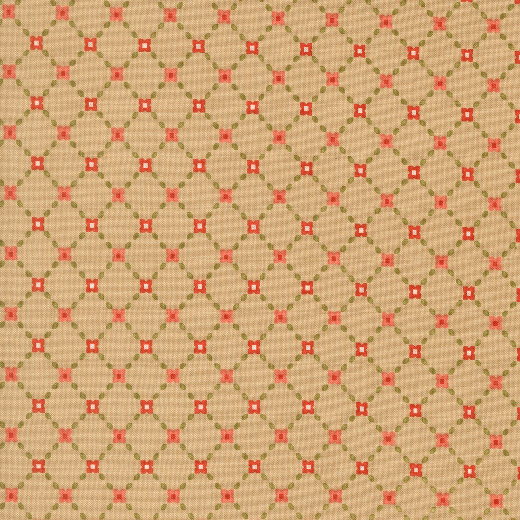 Garden Glam Oatmeal fabric