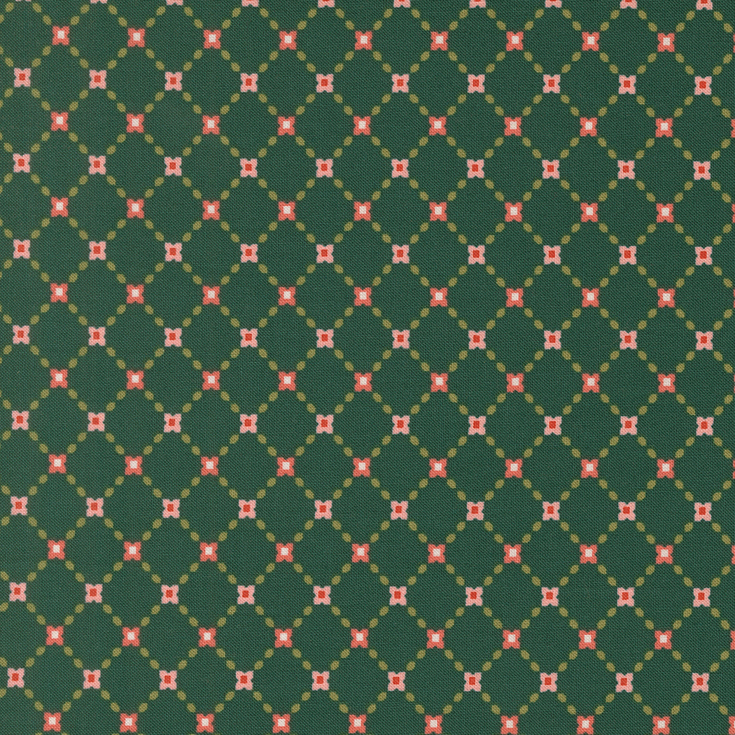 Garden Glam Teal fabric