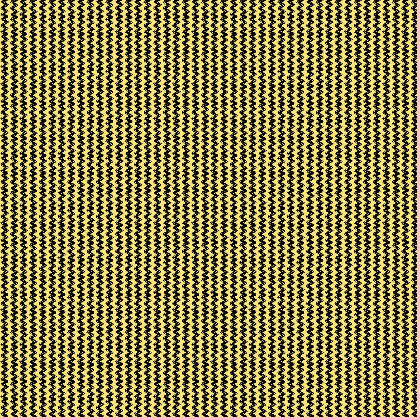 Peanuts - Yardage - Zig-zag Stripe - Yellow