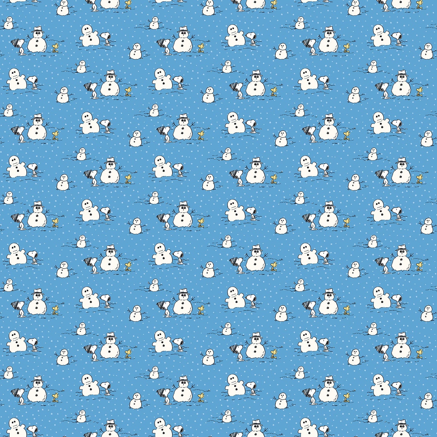 Frosty Friends - Yardage - Snowmen - Lt Blue