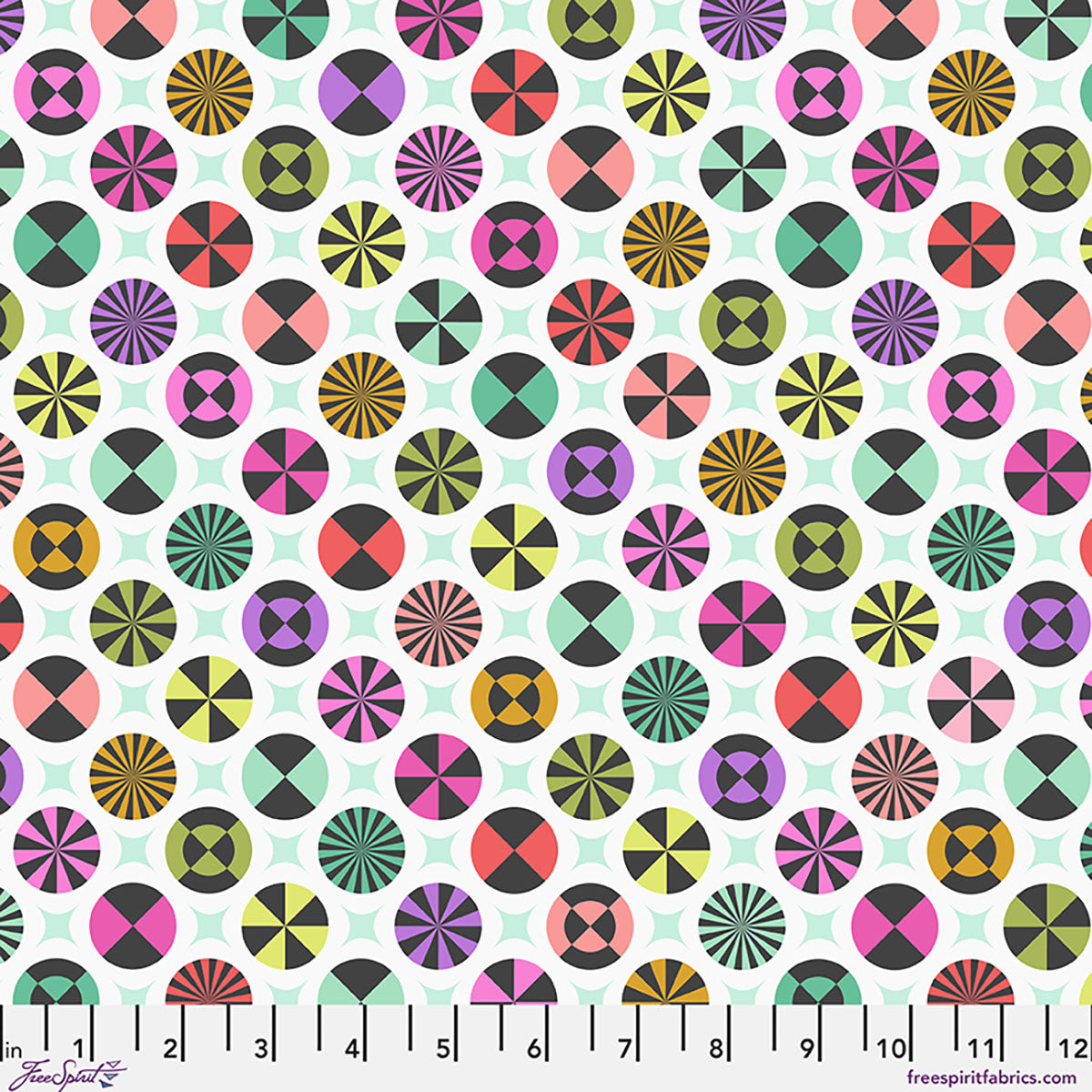 Taffy - Sugar Rush Tula Pink Prince Charming Déjà Vu fabric