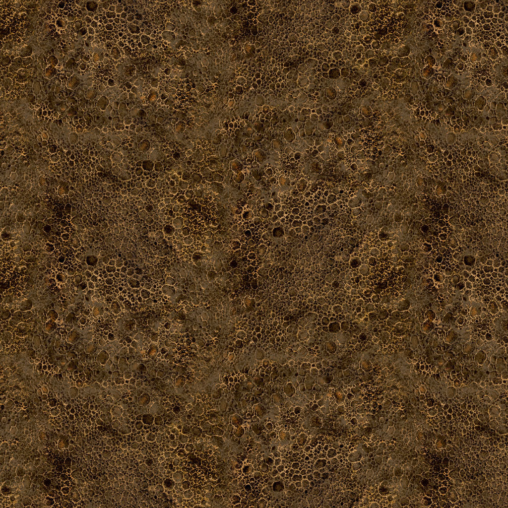 Naturescape II Droplets - Brown fabric from Clothworks