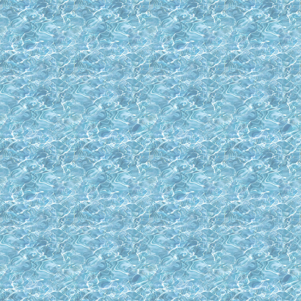 Lake Life Water - Light Sky fabric from Clothworks