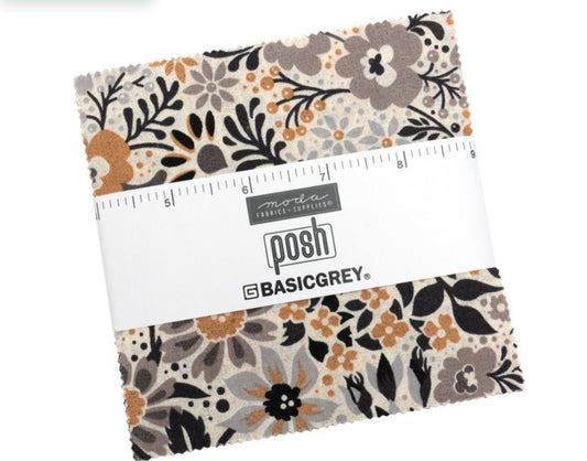 Posh Basic Grey Precuts