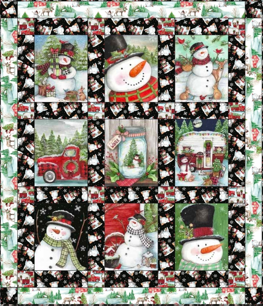 Frosty Hollow Quilt Kit