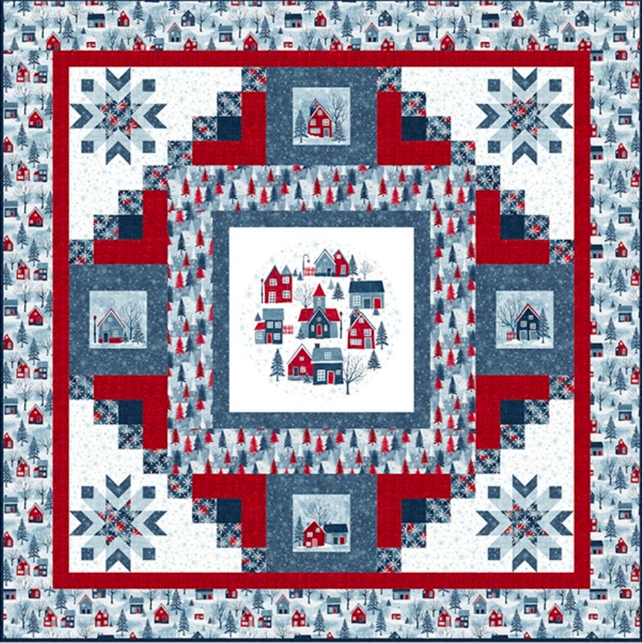 Village Folk Quilt Kit