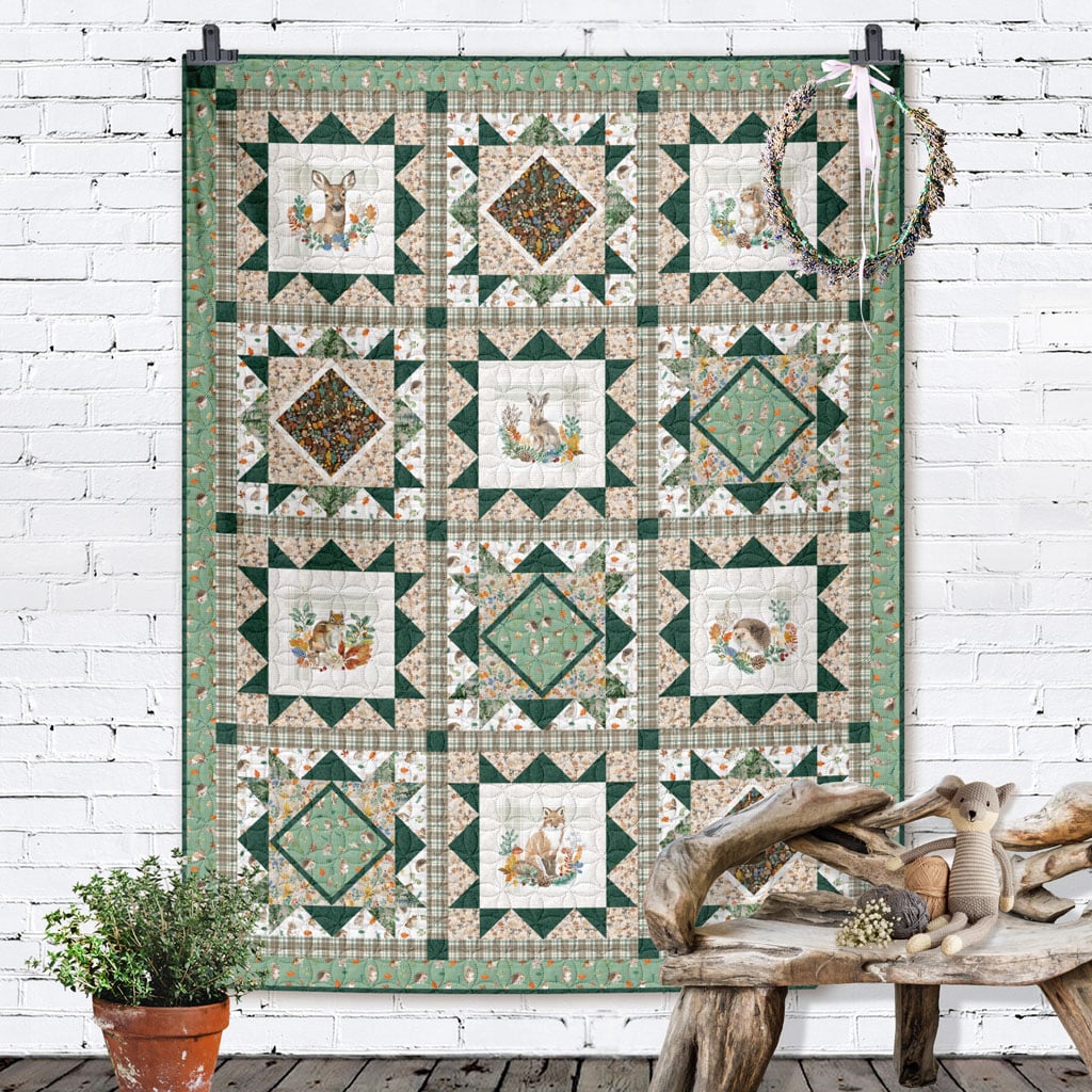 Woodsey Tales Quilt Kit