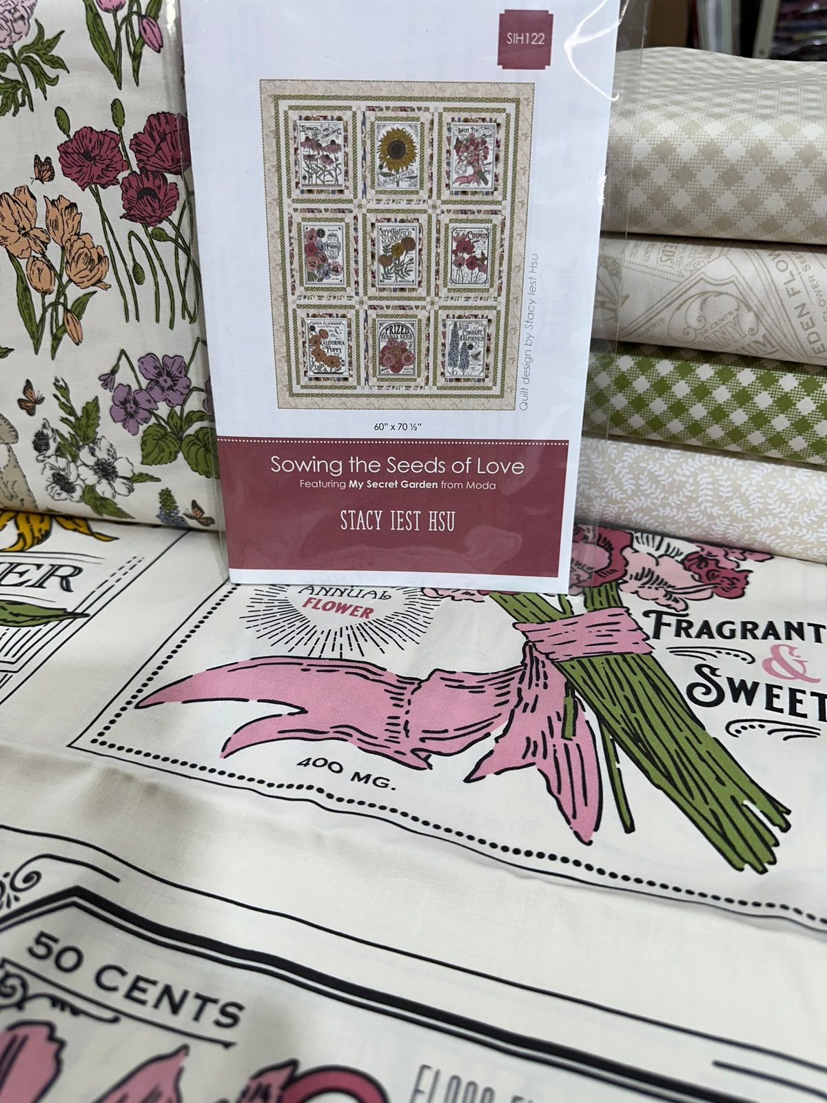 Sewing The Seeds of Love Quilt Kit