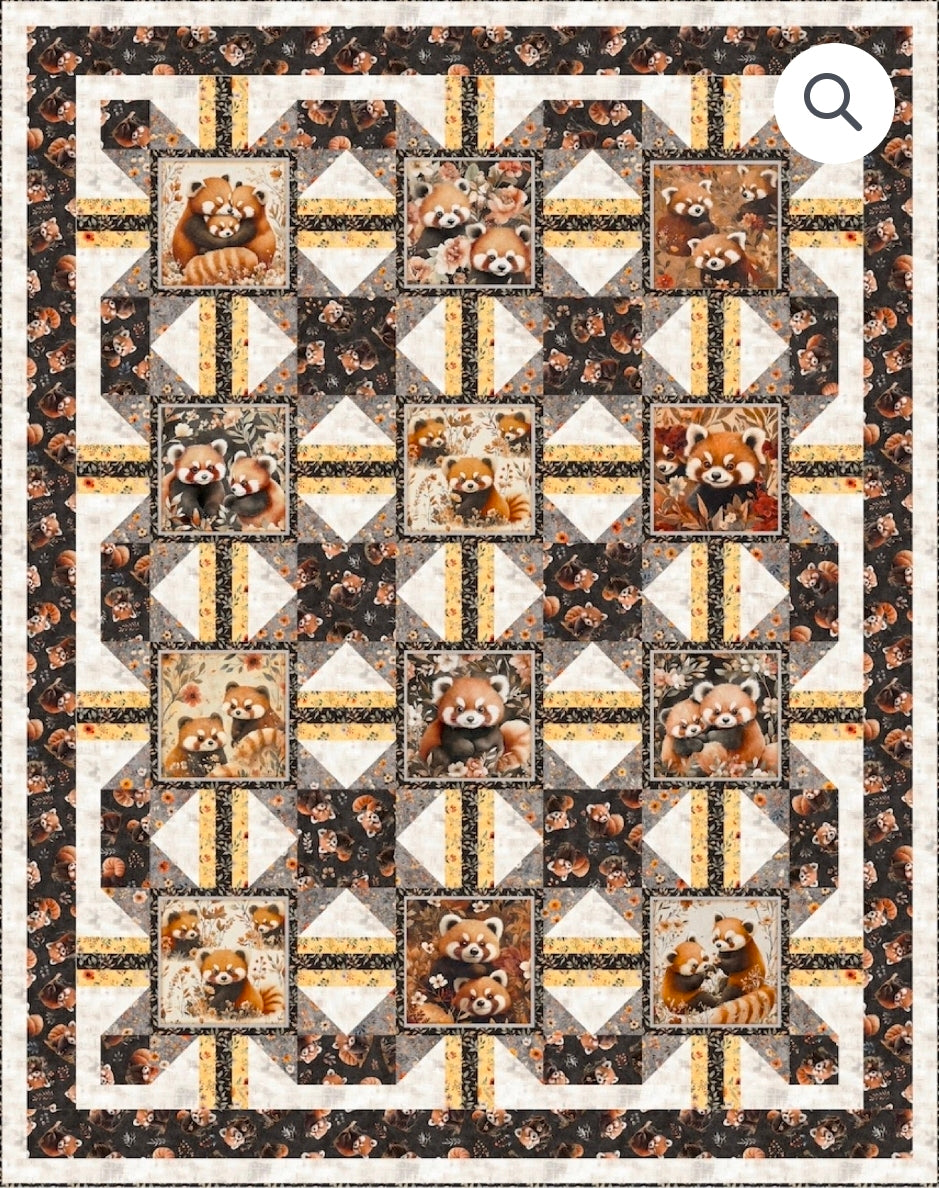 Panda Land Quilt Kit
