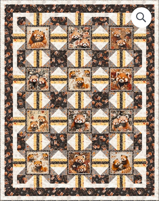 Panda Land Quilt Kit