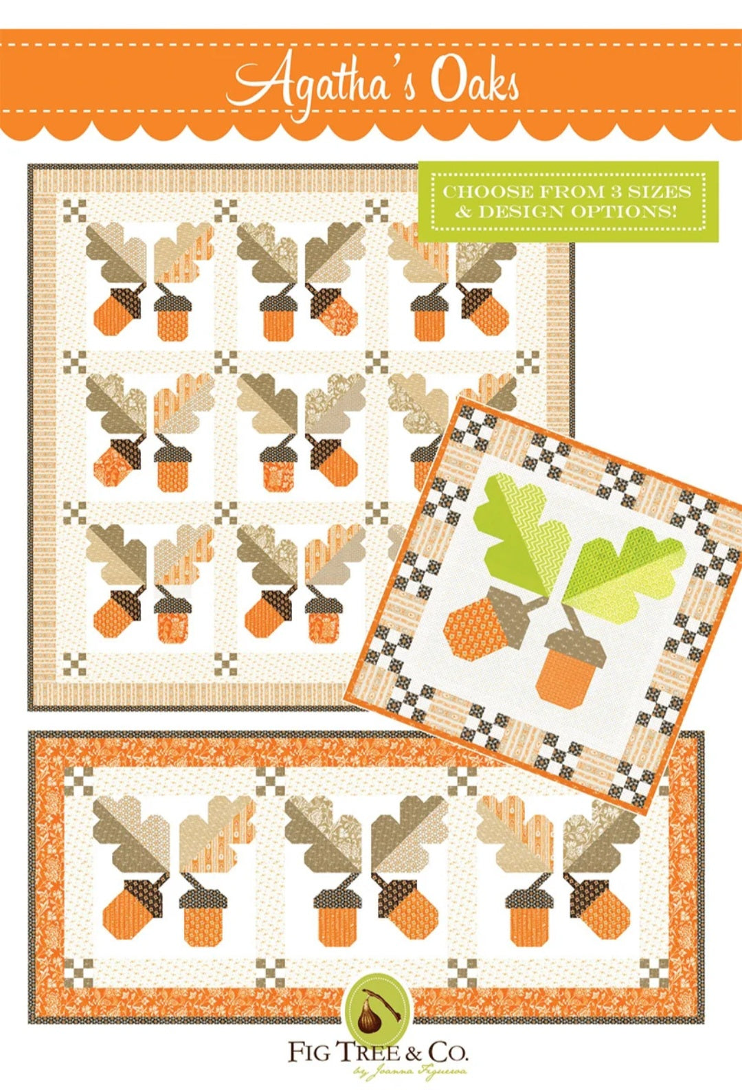 Agatha's Oaks Quilt Kit by Fig Tree & Co. for Moda Fabrics