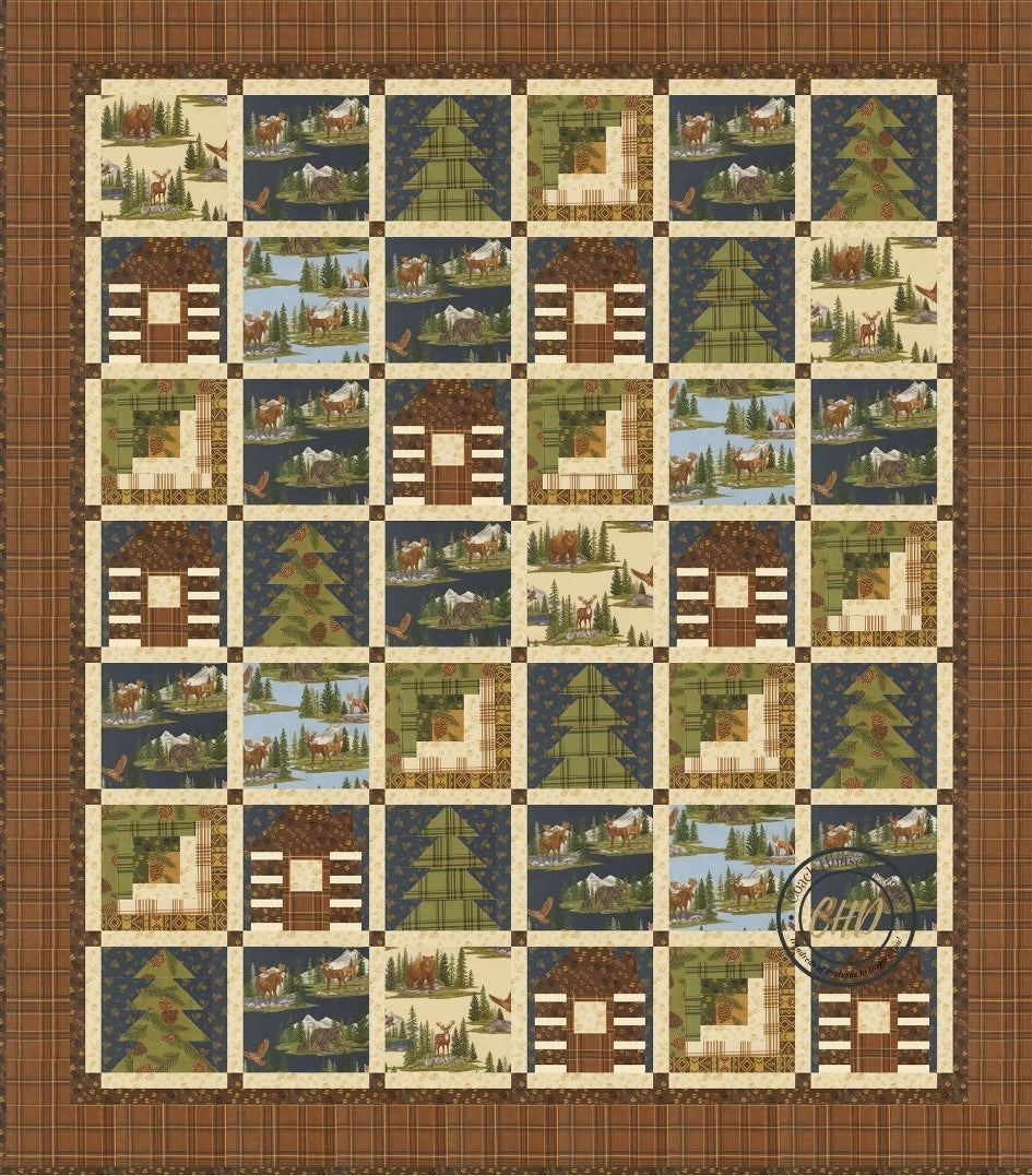 Weekend At The Lodge Quilt Kit