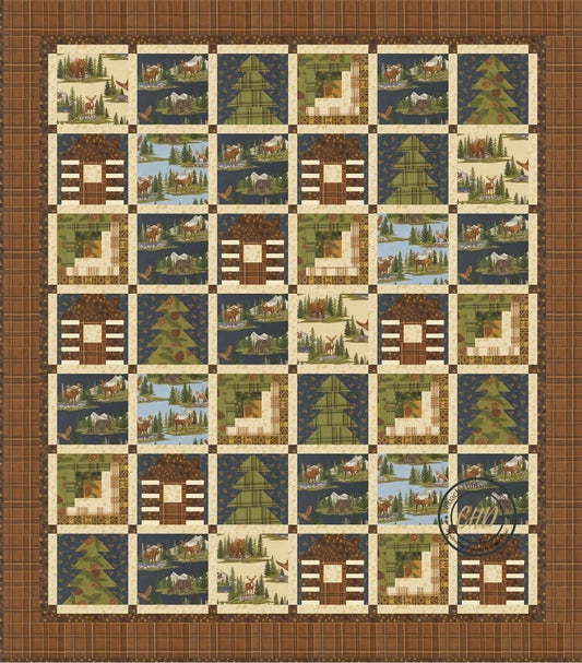 Weekend At The Lodge Quilt Kit