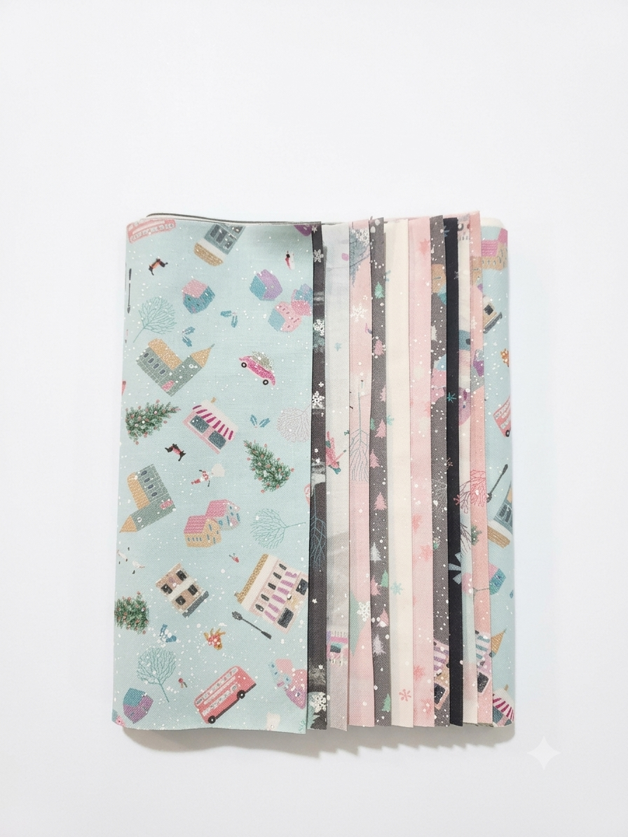 Wintertime Precut Strips by Sally Wilson - Precut Strips