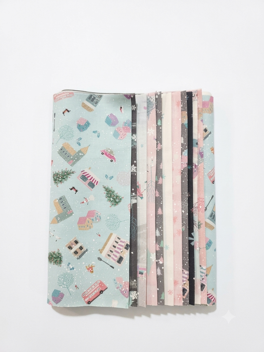 Wintertime Precut Strips by Sally Wilson - Precut Strips