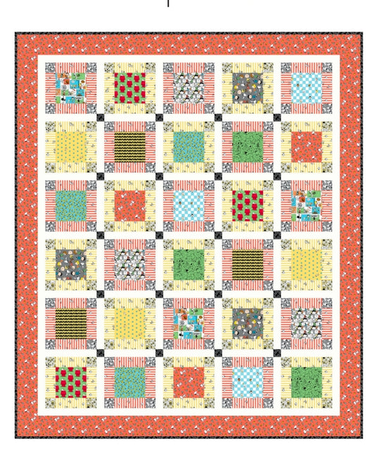 Freeze Frame Peanuts Quilt Kit