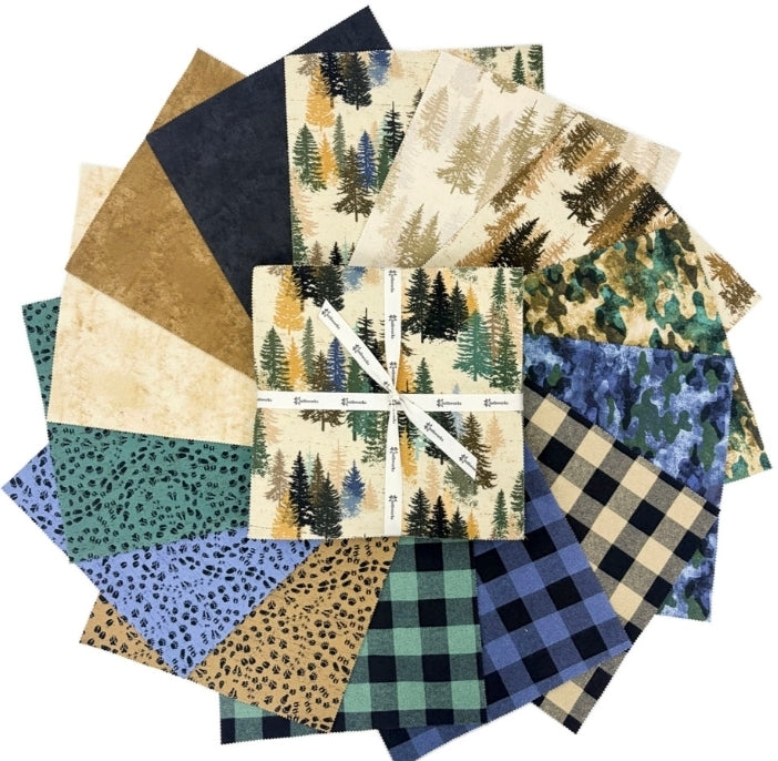 Great Outdoors Flannel 10" Squares