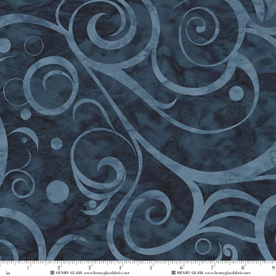 Easy Breezy 118" Swirl & Dot - Midnight