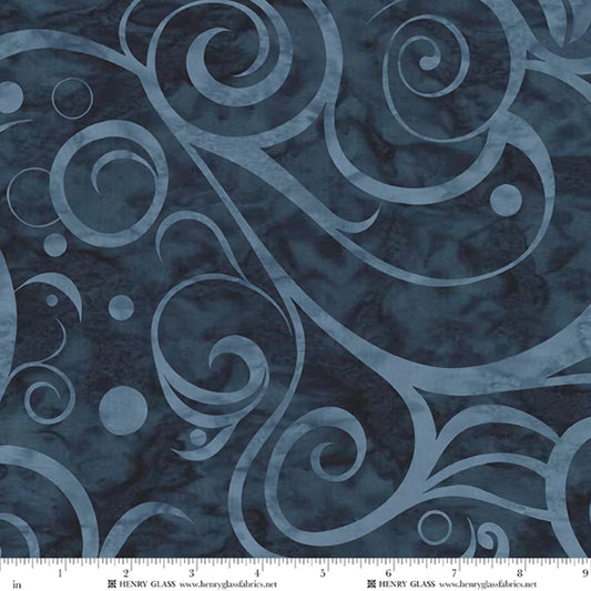 Easy Breezy 118" Swirl & Dot - Midnight
