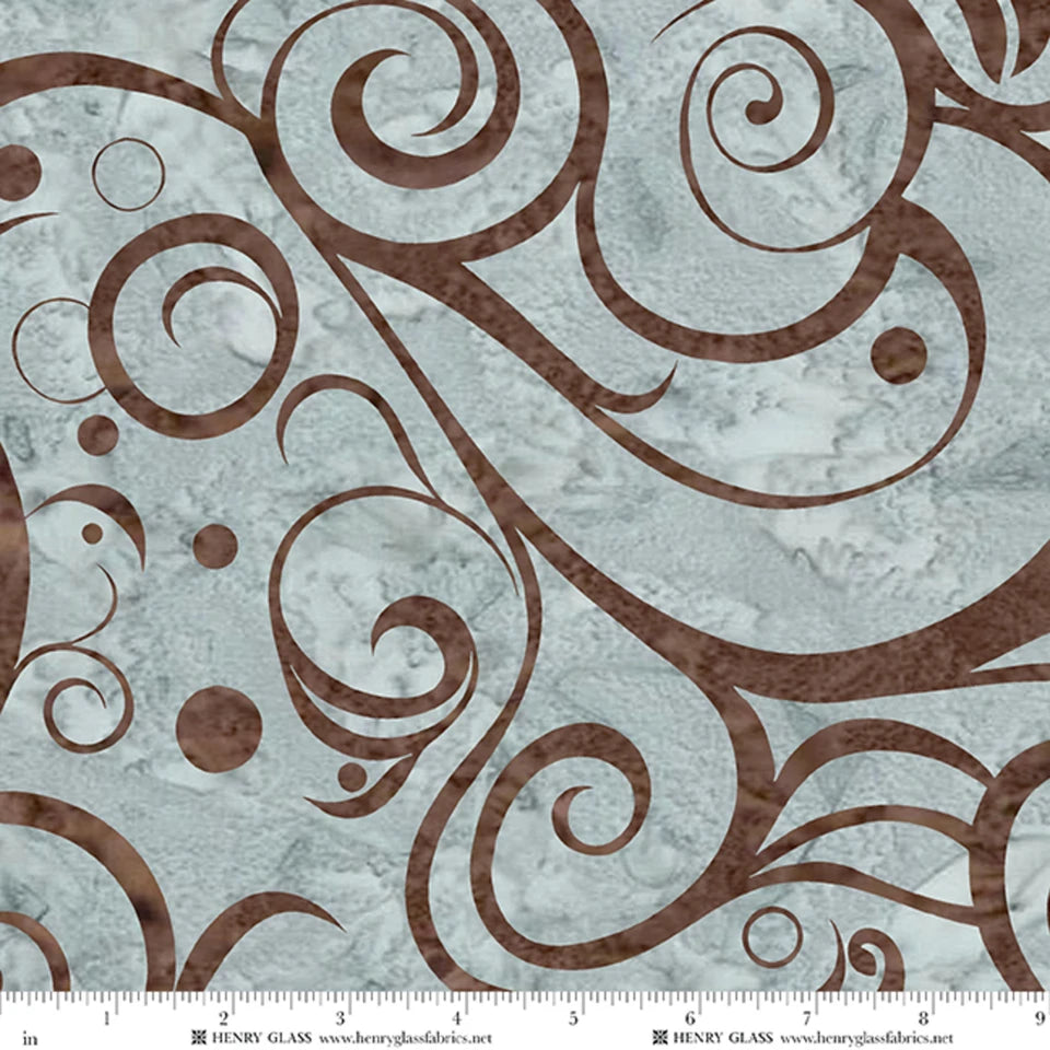 Easy Breezy 118" Swirl & Dot - Slate
