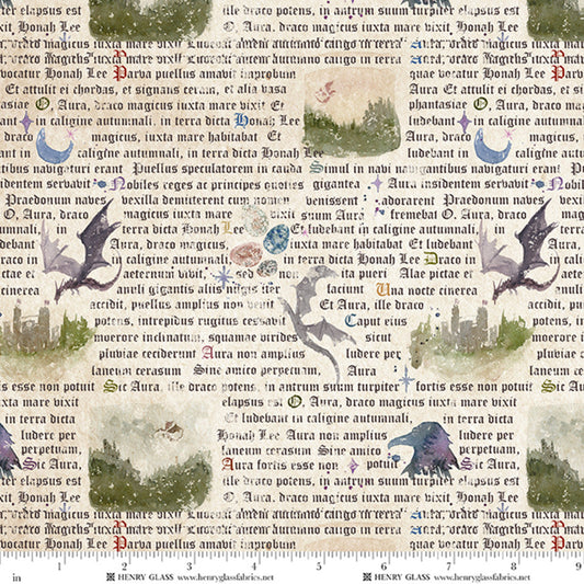 Land Called Honah Lee Medieval Text - Cream
