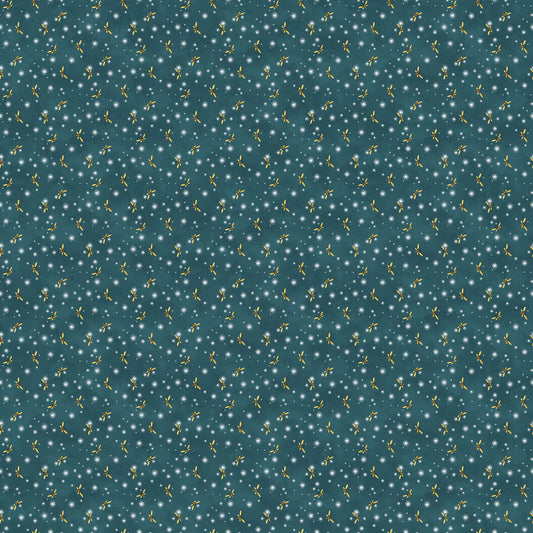 Happy Camper Fireflies - Teal Multi