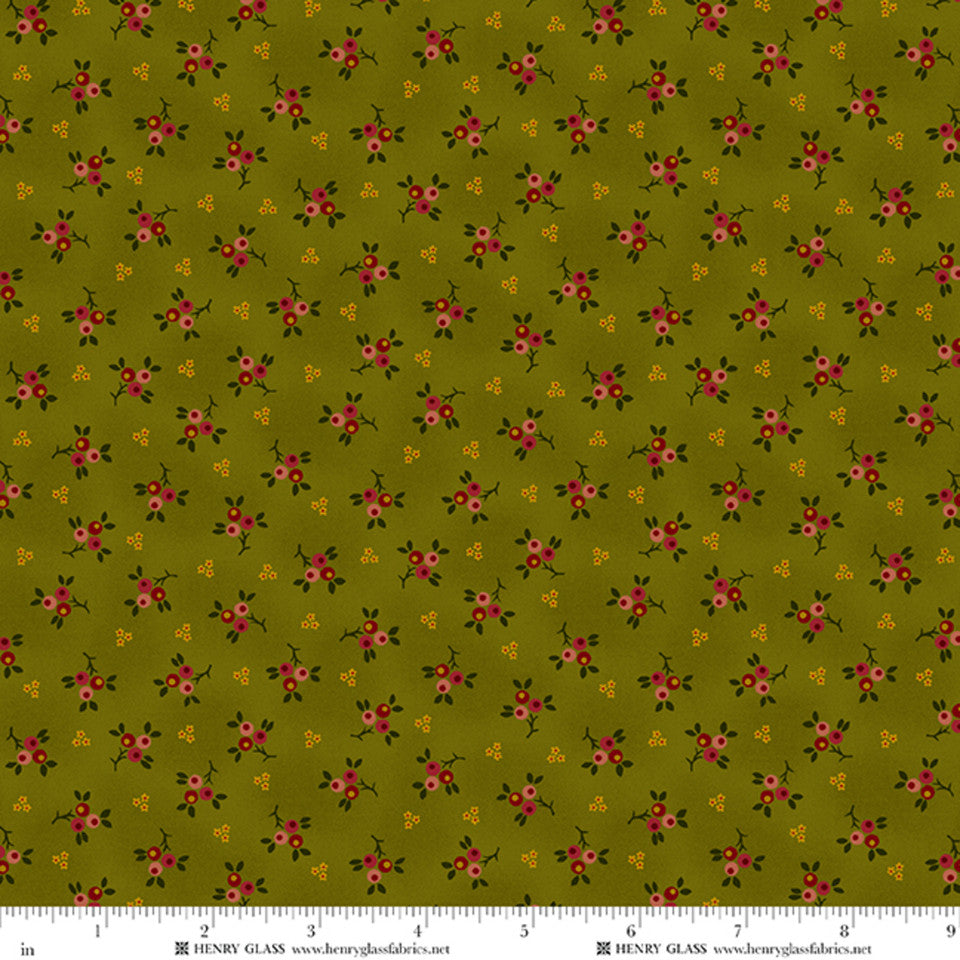Scrap Basket Besties Berry Burst - Pine Green