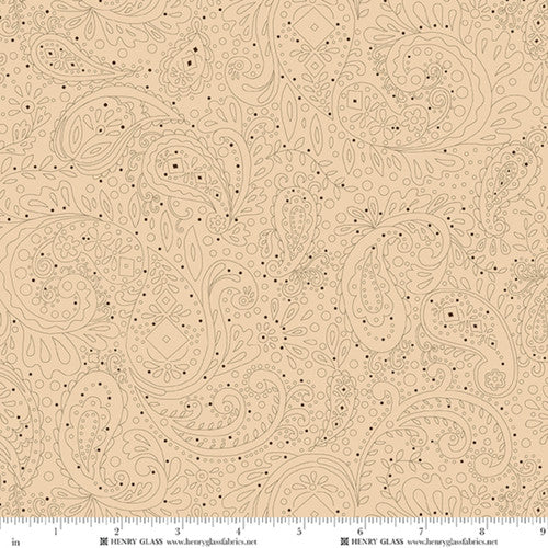Scrap Basket Besties Paisley Party - Wheat